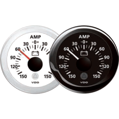 Amperometro 150 A 12/24 V - VDO A2C59512329 - Indicatore Per barca